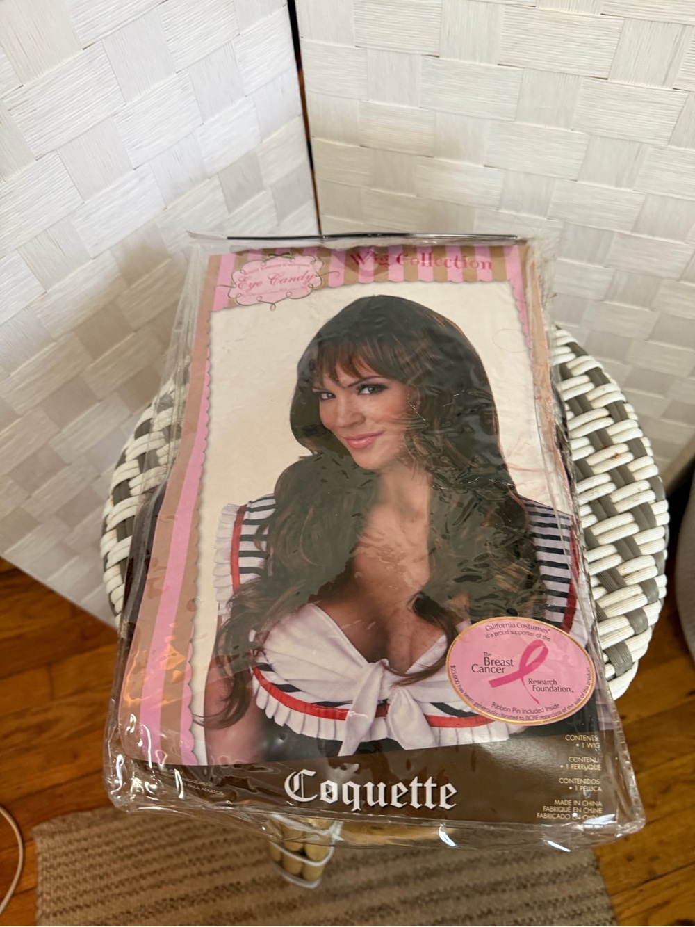 California Costumes Long Wavy Dark Brown Coquette Wig